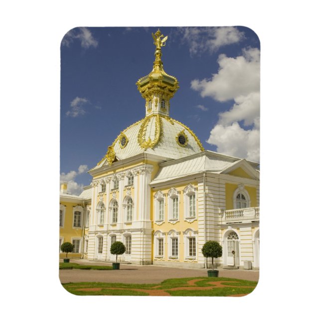Magnet Flexible Russie. Petrodvorets. Palais Peterhof. Pierre le 5 (Vertical)