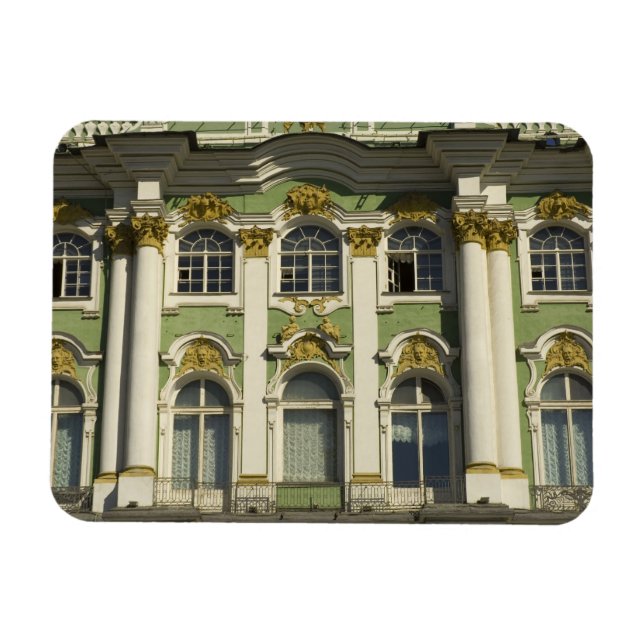 Magnet Flexible Russie. Saint-Pétersbourg. Palais d'Hiver. Ermitag (Horizontal)