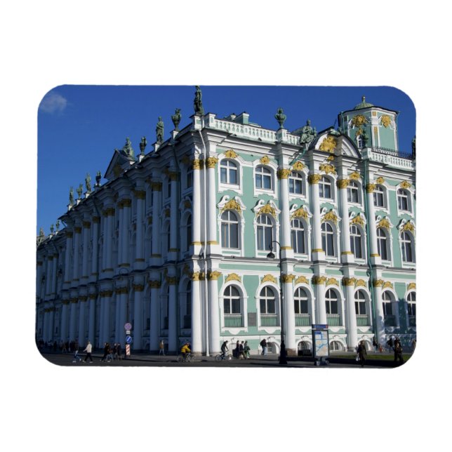 Magnet Flexible Russie, Saint-Pétersbourg, Palais d'Hiver, Le 4 (Horizontal)