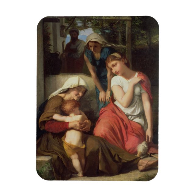 Magnet Flexible Ruth et Naomi, 1859 (huile sur toile) (Vertical)