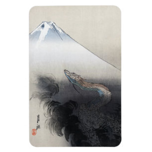 Magnet Flexible Ryu Shoten Mt. Fuji & Dragon by Ogata Gekko