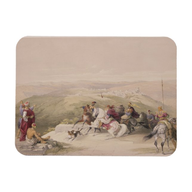 Magnet Flexible Sabaste, ancienne Samarie, 17 avril 1839, plaque 4 (Horizontal)