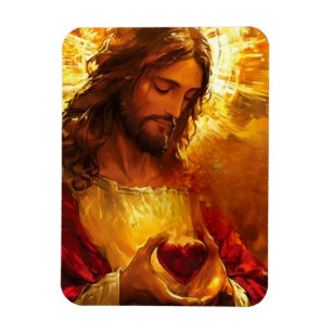 Magnet Flexible Sacré-Cœur de Jésus