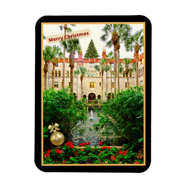 Magnet Flexible Saint Augustine Florida Lightner Museum & Gardens (Vertical)
