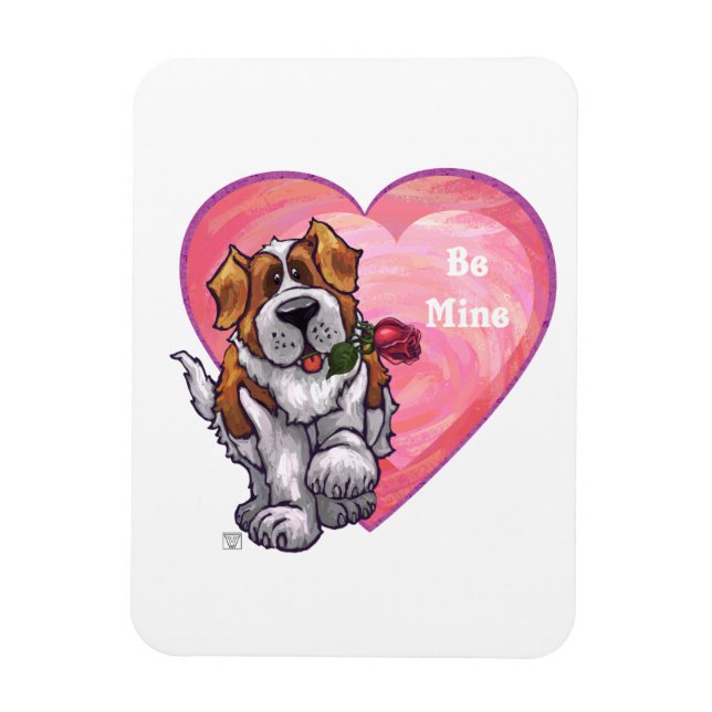 Magnet Flexible Saint-Bernard Valentin (Vertical)