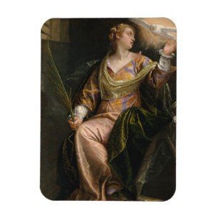 Magnet Flexible Saint Catherine de l'Alexandrie en prison