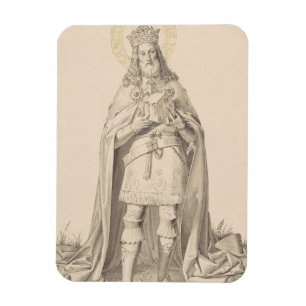 Magnet Flexible Saint Henri II le Saint Empereur romain