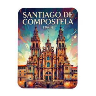 Magnet Flexible Saint-Jacques-de-Compostelle Espagne
