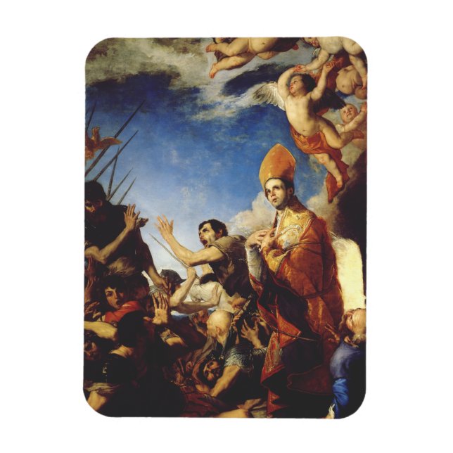 Magnet Flexible Saint Janvier, évêque de Bénévent - Beaux-arts (Vertical)