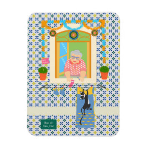 Magnet Flexible Saint John Portugais Festa Voisin