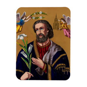 Magnet Flexible Saint Joseph gardien de la Sainte Famille