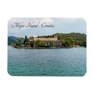 Magnet Flexible Saint Mary monastery on Mljet island - Croatia