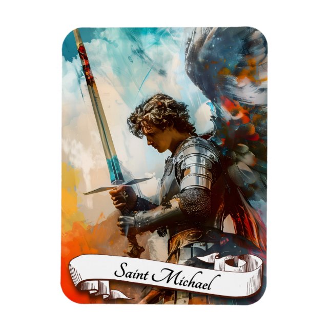 Magnet Flexible Saint Michel l'Archange (Vertical)