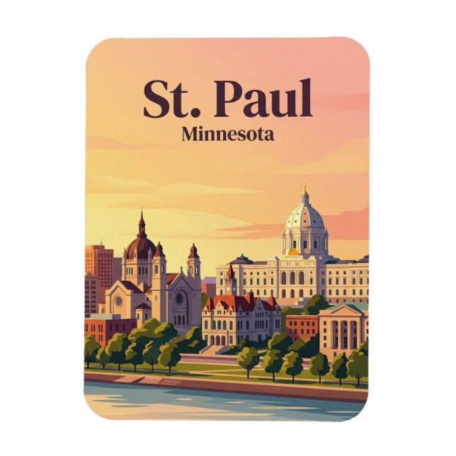 Magnet Flexible Saint-Paul, Minnesota (Vertical)