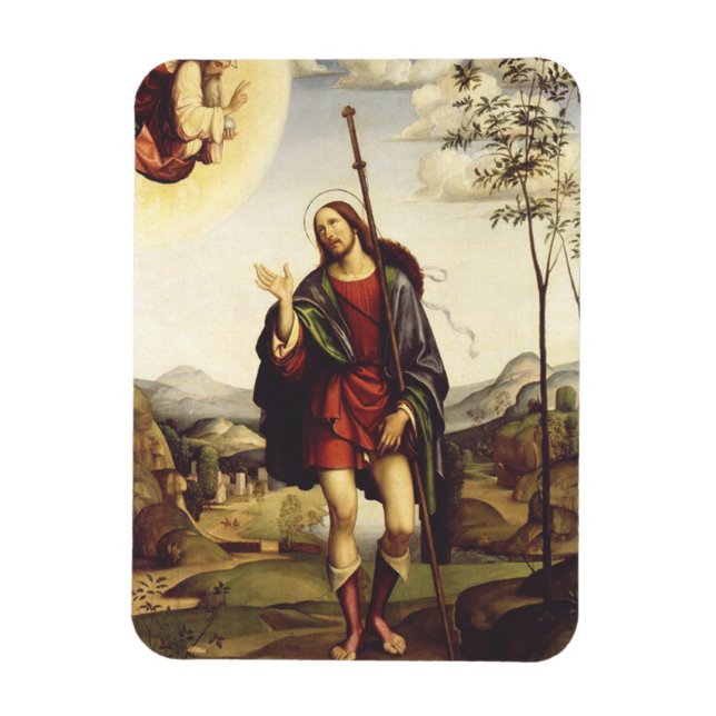 Magnet Flexible Saint Roch par Francesco Francia  (Vertical)