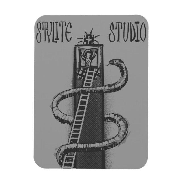 Magnet Flexible Saint Siméon l'aimant du stylite (Vertical)