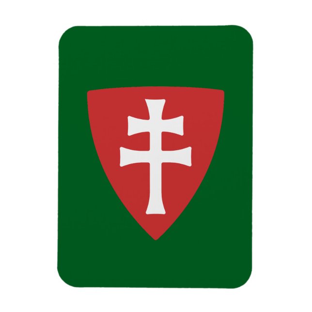 Magnet Flexible saint stephen croix hongroise symbole hongrie roi (Vertical)