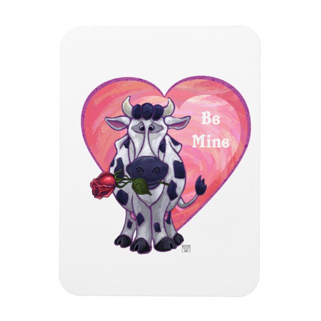 Magnet Flexible Saint Valentin de la vache (Vertical)
