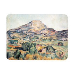 Magnet Flexible Saint-Victoire Barnes Mountain Paul Cezanne  