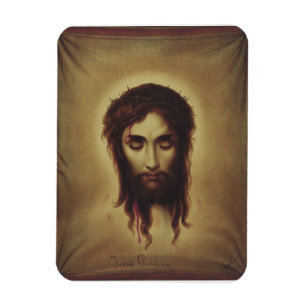 Magnet Flexible Saint visage de Jésus-Christ