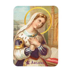 Magnet Flexible Sainte Adélaïde, Sainte Impératrice romaine (LT 03