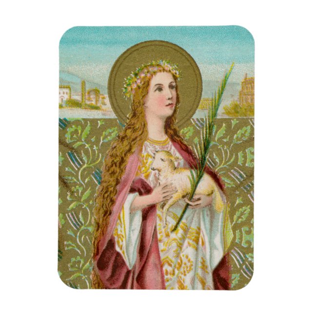 Magnet Flexible Sainte Agnès de Rome (BC 01) (Vertical)