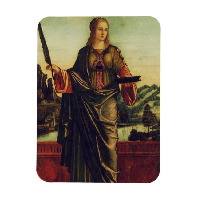 Magnet Flexible Sainte Anastasia de Rome Art de luxe (Vertical)