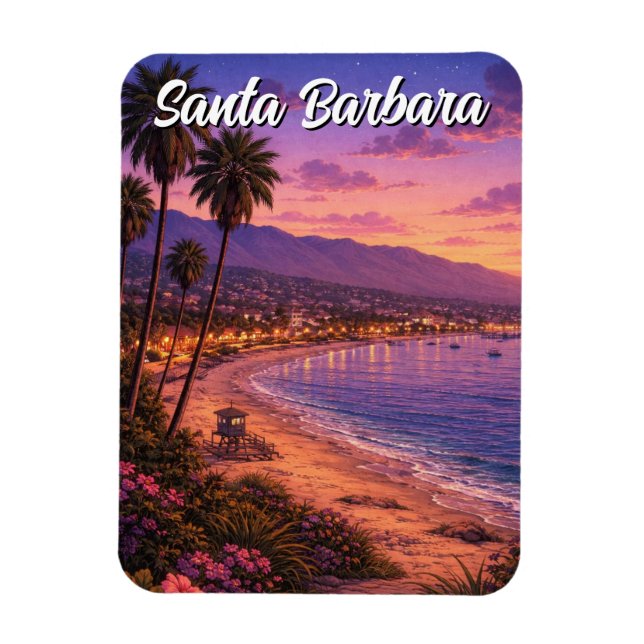 Magnet Flexible Sainte-Barbe Californie (Vertical)