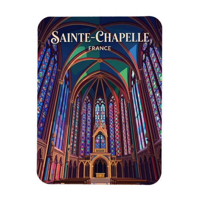 Magnet Flexible Sainte-Chapelle France (Vertical)