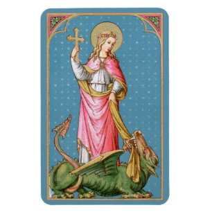 Magnet Flexible Sainte Marguerite d'Antioche (SAU 038)