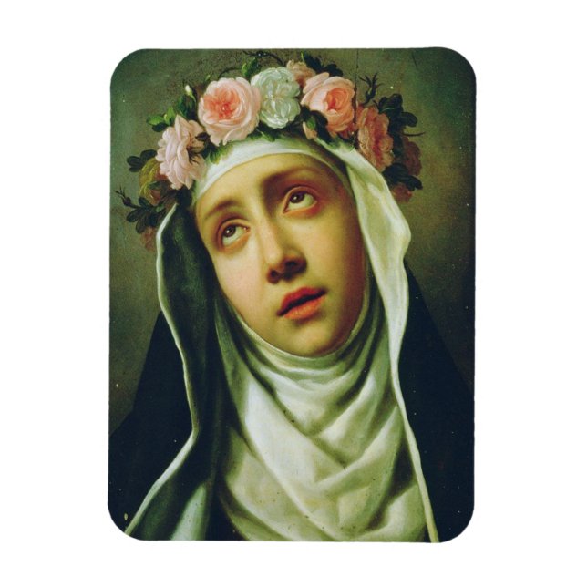 Magnet Flexible Sainte Rose de Lima L'Ange du Pérou Beaux-Arts (Vertical)