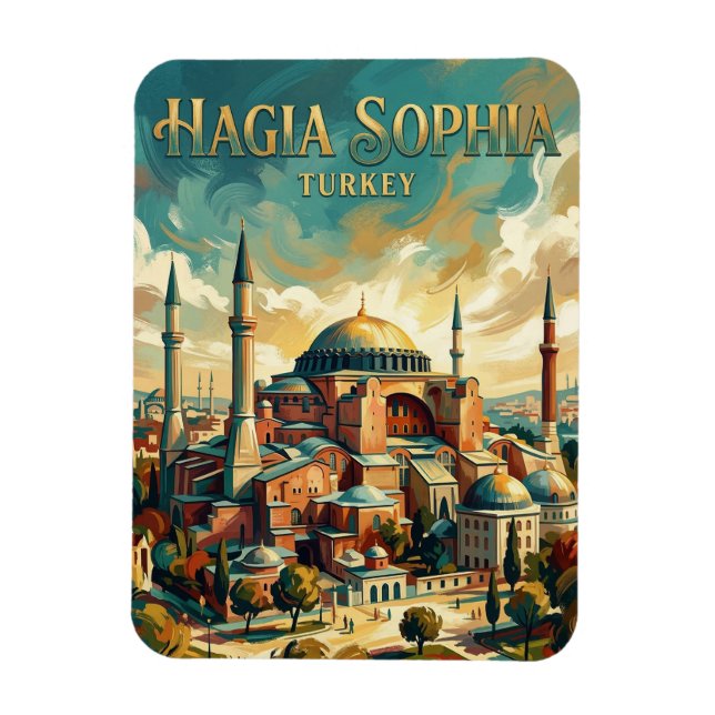Magnet Flexible Sainte-Sophie Turquie (Vertical)