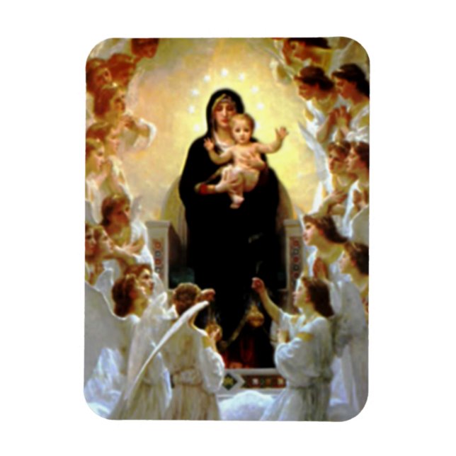 Magnet Flexible Sainte Vierge Marie et Enfant Jésus (Vertical)