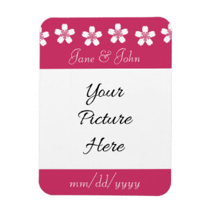 Magnet Flexible Sakura de charme dans l'aimant de la framboise Sav