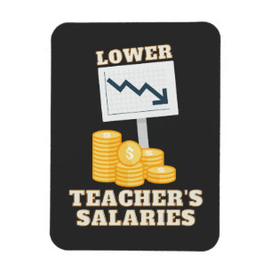 Magnet Flexible Salaires inférieurs de l'enseignant