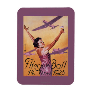 Magnet Flexible Salon de l'aviation à l'affiche du Promo Hotel Wag