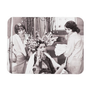 Magnet Flexible Salon des cheveux rétro