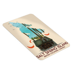 Magnet Flexible Salt Spring Island Colombie-Britannique Canada