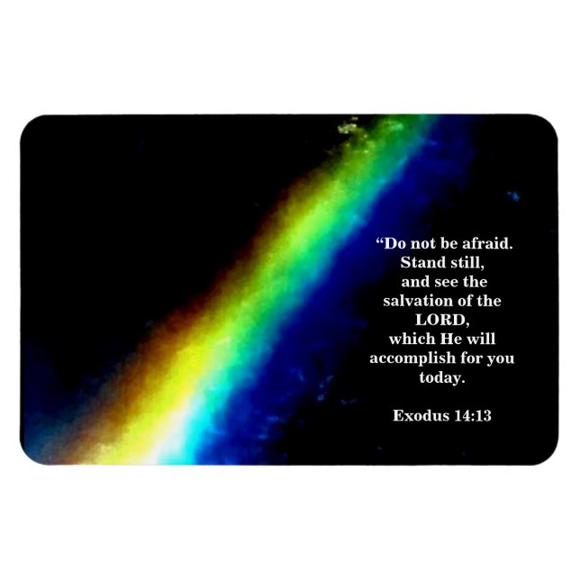 MAGNET FLEXIBLE SALUT DE L'ÉTERNEL (Horizontal)