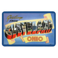 Salutations de Cleveland, Ohio Carte Postale Vinta