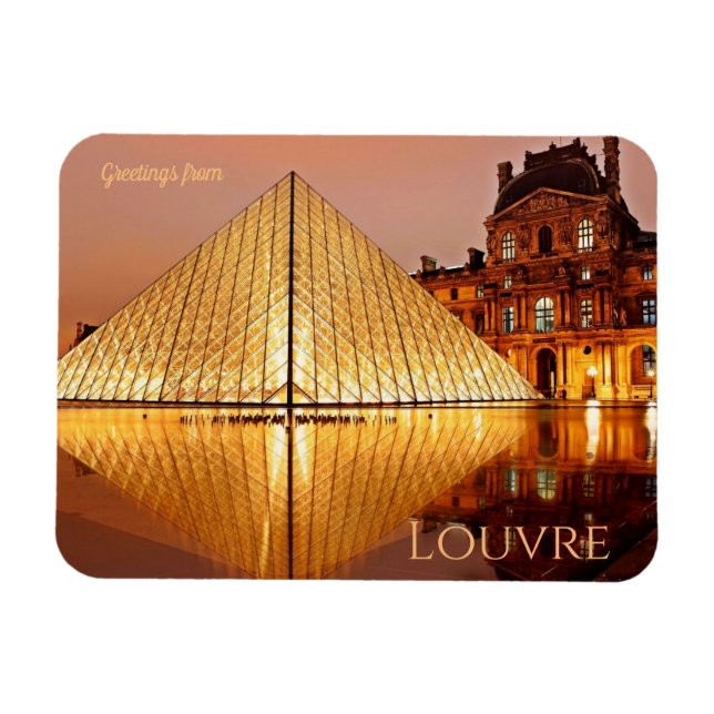 Magnet Flexible Salutations du Louvre (Horizontal)
