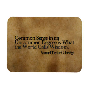 Magnet Flexible Samuel T. Coleridge Citation Inspirationnelle "Sag