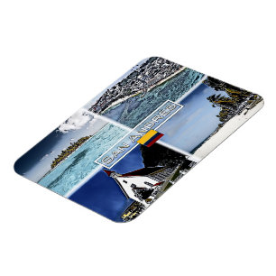 Magnet Flexible San Andres - Colombie - Mosaic -