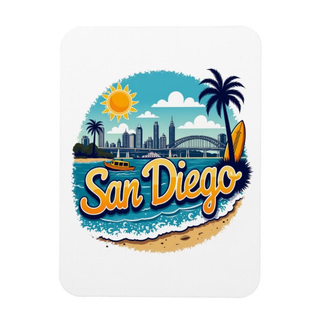 Magnet Flexible San Diego (Vertical)