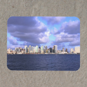 Magnet Flexible San Diego California Skyline Photographie