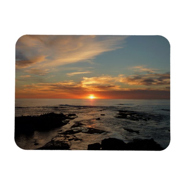 Magnet Flexible San Diego Sunset II California Seascape (Horizontal)