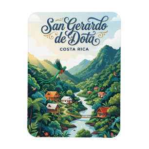 Magnet Flexible San Gerardo de Dota Costa Rica