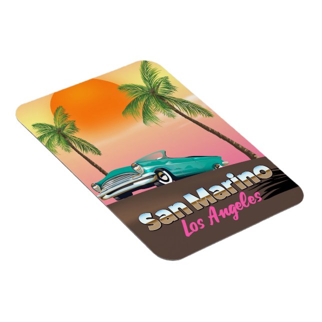 Magnet Flexible San Marino Los Angeles (Côté Droit)