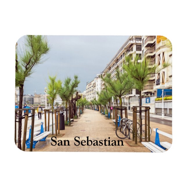 Magnet Flexible San Sebastian. n° 2. (Horizontal)