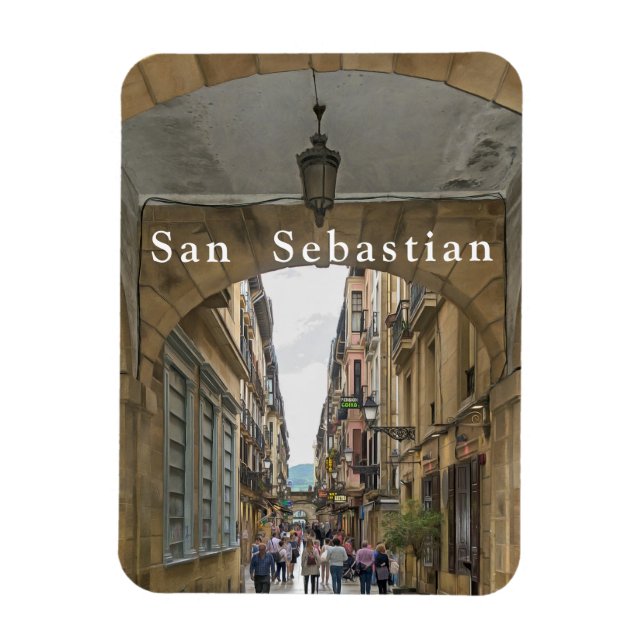 Magnet Flexible San Sebastian. n° 21. (Vertical)